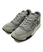 NEW BALANCE×WTAPSニューバランス×ダブルタップス）の古着「MADE in USA 998 スニーカー」｜グレー