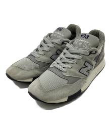 NEW BALANCE×WTAPS（ニューバランス×ダブルタップス）の古着「MADE in USA 998 スニーカー」｜グレー