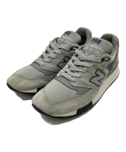 NEW BALANCE（ニューバランス）NEW BALANCE (ニューバランス) WTAPS (ダブルタップス) MADE in USA 998 スニーカー グレー サイズ:US9.5の古着・服飾アイテム