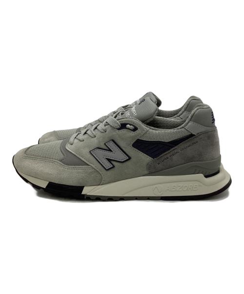 NEW BALANCE（ニューバランス）NEW BALANCE (ニューバランス) WTAPS (ダブルタップス) MADE in USA 998 スニーカー グレー サイズ:US9.5の古着・服飾アイテム