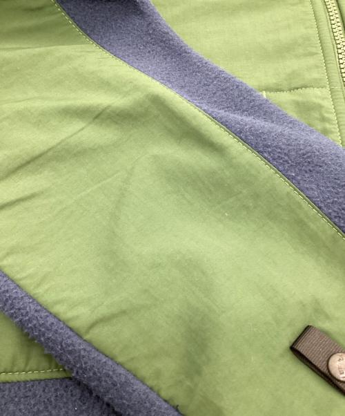 THE NORTH FACE（ザ ノース フェイス）THE NORTH FACE (ザ ノース フェイス) Denali Jacket（デナリジャケット） グリーン×ネイビー サイズ:L（実寸値要確認）の古着・服飾アイテム