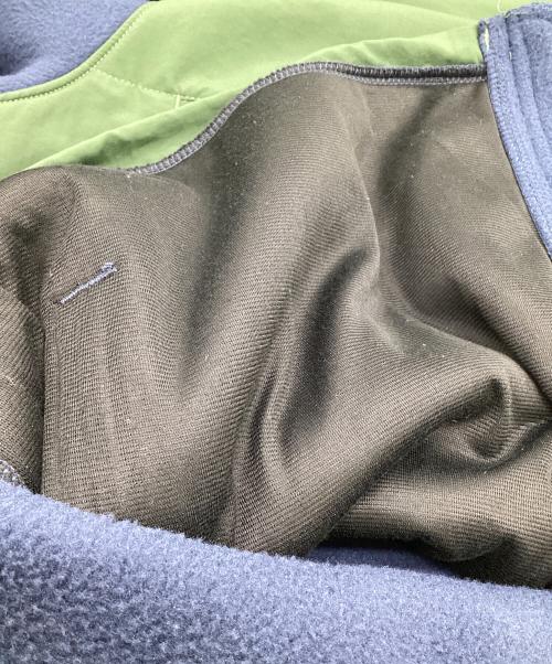 THE NORTH FACE（ザ ノース フェイス）THE NORTH FACE (ザ ノース フェイス) Denali Jacket（デナリジャケット） グリーン×ネイビー サイズ:L（実寸値要確認）の古着・服飾アイテム