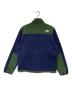 THE NORTH FACE (ザ ノース フェイス) Denali Jacket（デナリジャケット） グリーン×ネイビー サイズ:L（実寸値要確認）：12000円