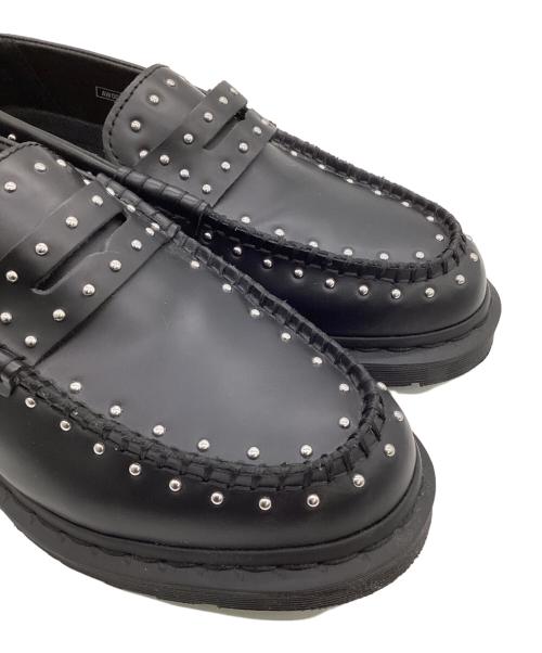 Dr.Martens（ドクターマーチン）Dr.Martens (ドクターマーチン) SUPREME (シュプリーム) Studded Penton Loafer（スタッズ ペントン ローファー） ブラック サイズ:UK8の古着・服飾アイテム