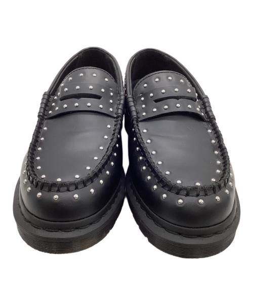 Dr.Martens（ドクターマーチン）Dr.Martens (ドクターマーチン) SUPREME (シュプリーム) Studded Penton Loafer（スタッズ ペントン ローファー） ブラック サイズ:UK8の古着・服飾アイテム
