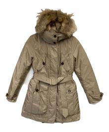 BURBERRY BRIT（バーバリーブリット）の古着「ダウンライナー付 ジャケット」｜ベージュ
