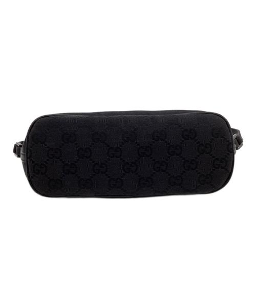 GUCCI（グッチ）GUCCI (グッチ) GGキャンバス アクセサリーポーチ ブラックの古着・服飾アイテム