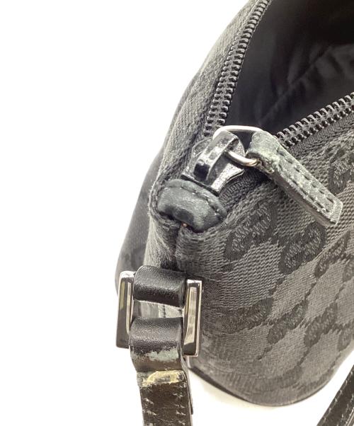 GUCCI（グッチ）GUCCI (グッチ) GGキャンバス アクセサリーポーチ ブラックの古着・服飾アイテム