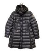 MONCLERモンクレール）の古着「HERMINE（エルミンヌ）ダウンコート」｜ブラック