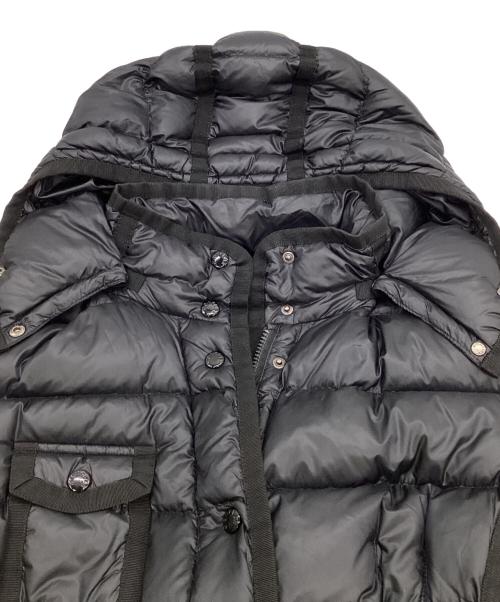 MONCLER（モンクレール）MONCLER (モンクレール) HERMINE（エルミンヌ）ダウンコート ブラック サイズ:5の古着・服飾アイテム
