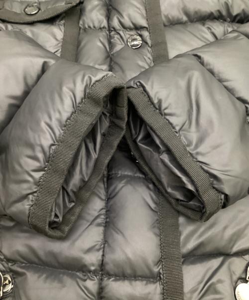 MONCLER（モンクレール）MONCLER (モンクレール) HERMINE（エルミンヌ）ダウンコート ブラック サイズ:5の古着・服飾アイテム