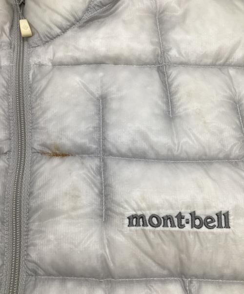 mont-bell（モンベル）mont-bell (モンベル) プラズマ1000ダウンジャケット ライトグレー サイズ:Lの古着・服飾アイテム