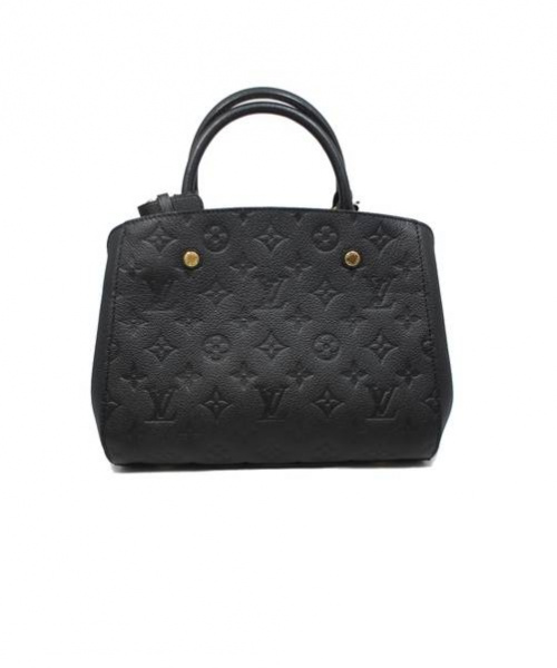 LOUIS VUITTON（ルイ ヴィトン）LOUIS VUITTON (ルイヴィトン) モンテーニュBB ブラック サイズ:- M41053 モノグラム・アンプラントの古着・服飾アイテム