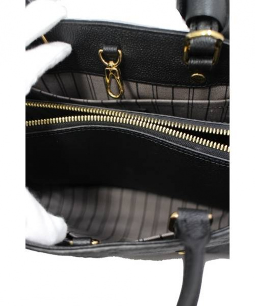 LOUIS VUITTON（ルイ ヴィトン）LOUIS VUITTON (ルイヴィトン) モンテーニュBB ブラック サイズ:- M41053 モノグラム・アンプラントの古着・服飾アイテム