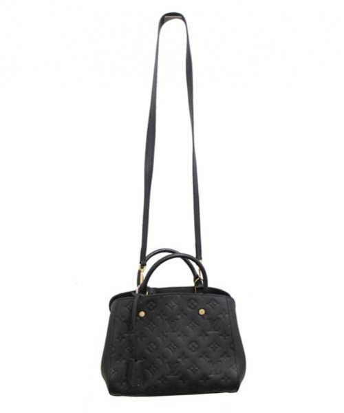 LOUIS VUITTON（ルイ ヴィトン）LOUIS VUITTON (ルイヴィトン) モンテーニュBB ブラック サイズ:- M41053 モノグラム・アンプラントの古着・服飾アイテム