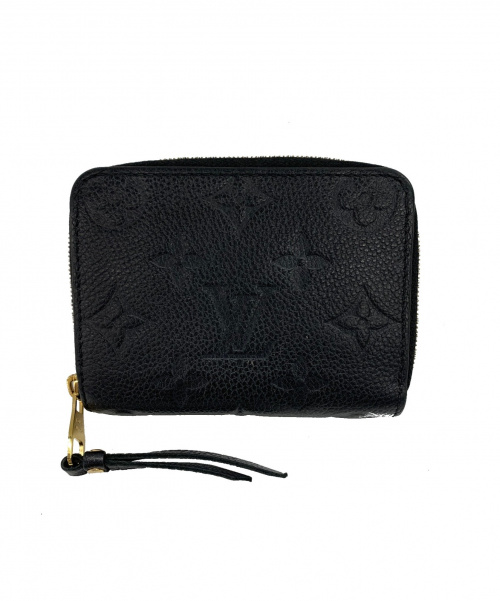 LOUIS VUITTON（ルイ ヴィトン）LOUIS VUITTON (ルイヴィトン) ジッピーコインパース ブラック サイズ:- モノグラム・アンプラント M60574 TS1168の古着・服飾アイテム