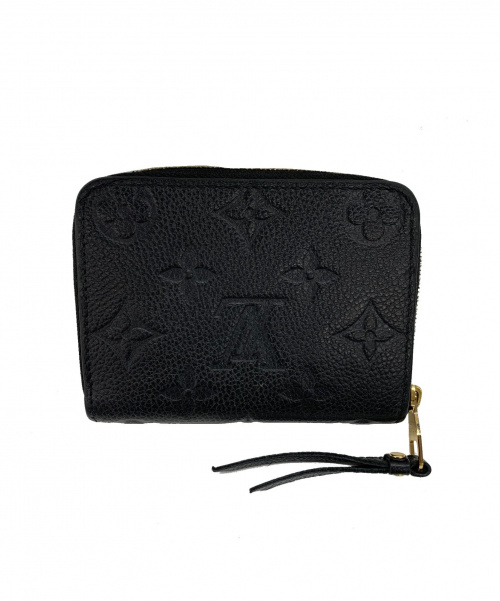 LOUIS VUITTON（ルイ ヴィトン）LOUIS VUITTON (ルイヴィトン) ジッピーコインパース ブラック サイズ:- モノグラム・アンプラント M60574 TS1168の古着・服飾アイテム