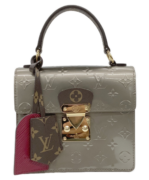 LOUIS VUITTON（ルイ ヴィトン）LOUIS VUITTON (ルイヴィトン)  スプリング・ストリート PM ベージュ サイズ:PM ヴェルニ M90502 NZ3165の古着・服飾アイテム