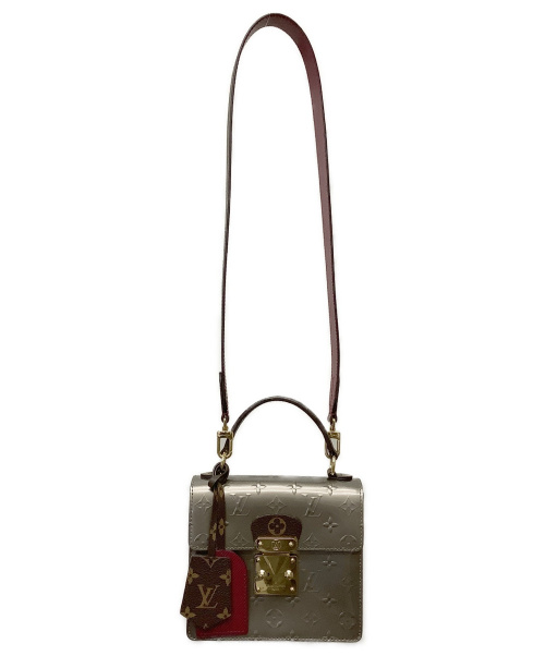LOUIS VUITTON（ルイ ヴィトン）LOUIS VUITTON (ルイヴィトン)  スプリング・ストリート PM ベージュ サイズ:PM ヴェルニ M90502 NZ3165の古着・服飾アイテム