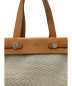 中古・古着 HERMES (エルメス) カバスMM ブラウン×ベージュ カバスMM C□G：69800円