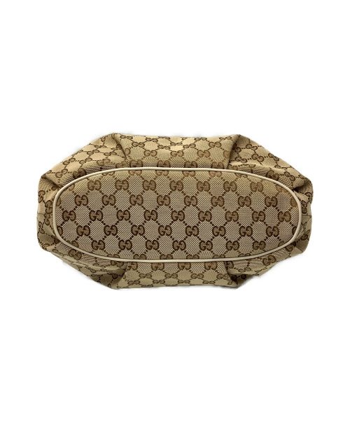 GUCCI（グッチ）GUCCI (グッチ) ショルダーバッグ ブラウン GG 388930 527066の古着・服飾アイテム