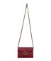 GUCCI（グッチ）の古着「チェーンショルダーバッグ」｜レッド