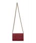 GUCCI (グッチ) チェーンショルダーバッグ レッド：89800円