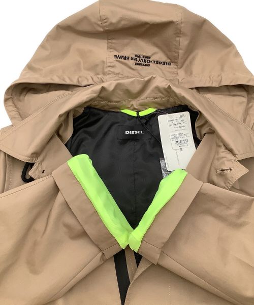 DIESEL（ディーゼル）DIESEL (ディーゼル) ロングコート カーキ サイズ:Mの古着・服飾アイテム