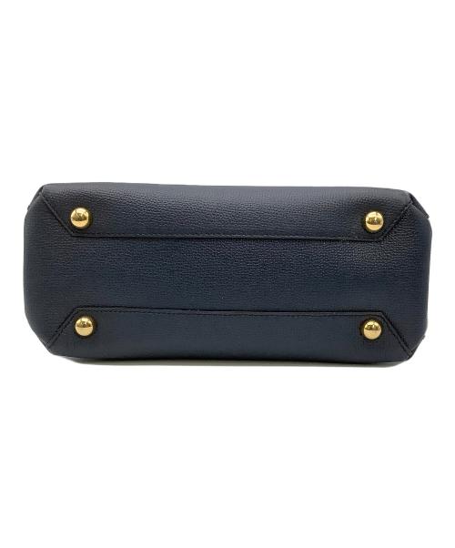 BURBERRY（バーバリー）BURBERRY (バーバリー) BANNER BAG HOUSE CHECK 2WAYバッグ 4023703 ネイビー×ベージュの古着・服飾アイテム