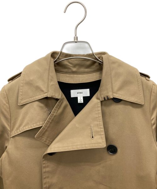 HYKE（ハイク）HYKE (ハイク) ライナー付レギュラートレンチコート カーキ サイズ:SIZE　1の古着・服飾アイテム