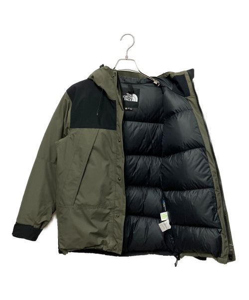 THE NORTH FACE（ザ ノース フェイス）THE NORTH FACE (ザ ノース フェイス) ダウンジャケット ブラック×グリーン サイズ:Sの古着・服飾アイテム
