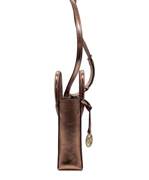 MICHAEL KORS（マイケル・コース）MICHAEL KORS (マイケルコース) Mercer Signature Logo Crossbody Bag ホワイトの古着・服飾アイテム