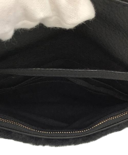 PAUL SMITH（ポールスミス）PAUL SMITH (ポールスミス) フォルドオーバー ショルダーバッグ ブラックの古着・服飾アイテム