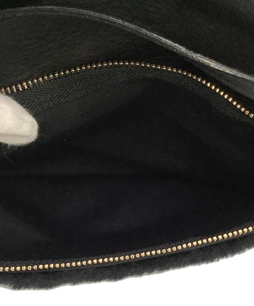PAUL SMITH（ポールスミス）PAUL SMITH (ポールスミス) フォルドオーバー ショルダーバッグ ブラックの古着・服飾アイテム