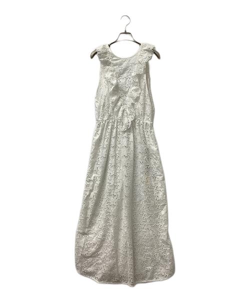 maturely（マチュアリー）maturely (マチュアリー) ロマンスレースドレス ホワイト サイズ:不明の古着・服飾アイテム