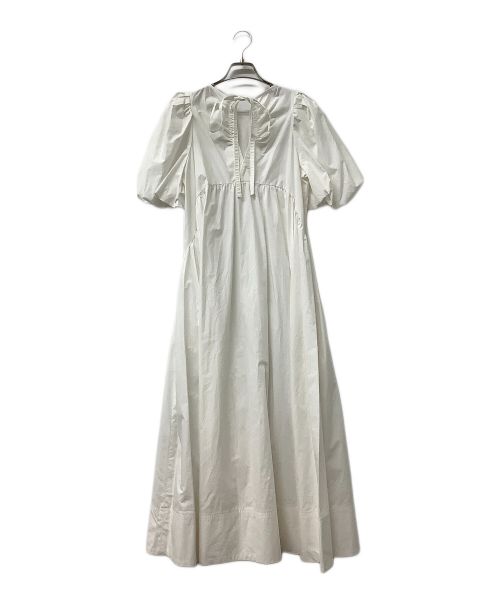 CELFORD（セルフォード）CELFORD (セルフォード) バックフレアワンピース ホワイト サイズ:36の古着・服飾アイテム