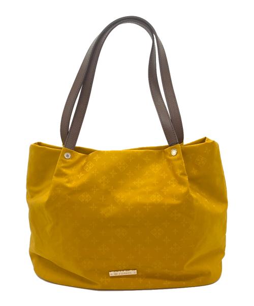 russet（ラシット）russet (ラシット) トートバッグ イエロー×ブラウンの古着・服飾アイテム