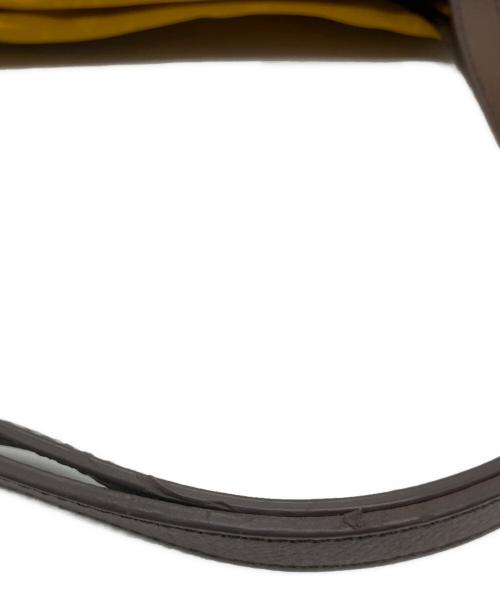 russet（ラシット）russet (ラシット) トートバッグ イエロー×ブラウンの古着・服飾アイテム