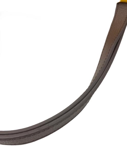 russet（ラシット）russet (ラシット) トートバッグ イエロー×ブラウンの古着・服飾アイテム