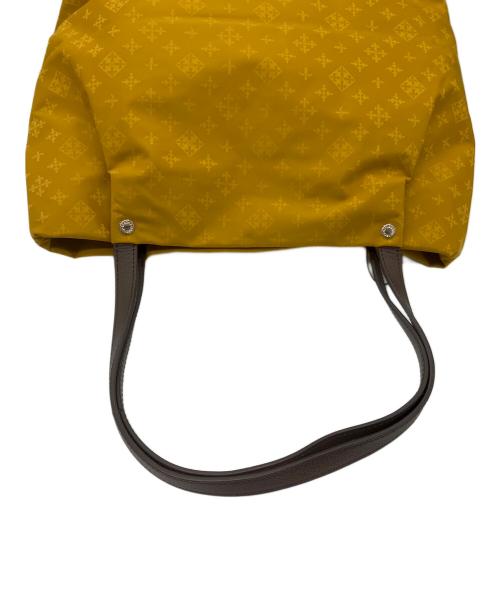 russet（ラシット）russet (ラシット) トートバッグ イエロー×ブラウンの古着・服飾アイテム