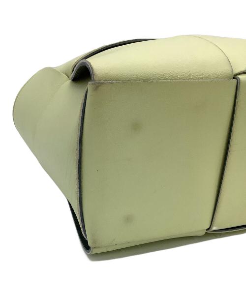 BOTTEGA VENETA（ボッテガベネタ）BOTTEGA VENETA (ボッテガベネタ) スモール アルコ トート 黄緑の古着・服飾アイテム