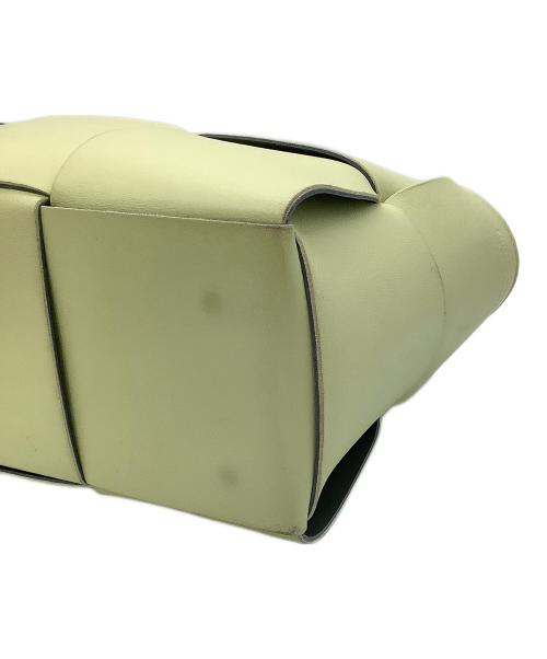 BOTTEGA VENETA（ボッテガベネタ）BOTTEGA VENETA (ボッテガベネタ) スモール アルコ トート 黄緑の古着・服飾アイテム