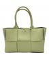 BOTTEGA VENETA (ボッテガベネタ) スモール アルコ トート 黄緑：90000円