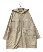 theory luxeセオリーリュクス）の古着「フーデッドコート DOVER TUMBA」｜ベージュ