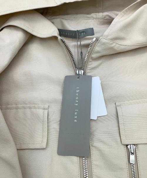 theory luxe（セオリーリュクス）theory luxe (セオリーリュクス) フーデッドコート DOVER TUMBA ベージュ サイズ:38の古着・服飾アイテム