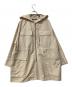 theory luxe（セオリーリュクス）の古着「フーデッドコート DOVER TUMBA」｜ベージュ