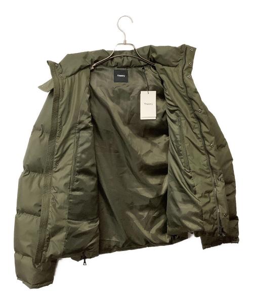 theory（セオリー）theory (セオリー) ダウンジャケット TUFT3 EDMOND LW グリーン サイズ:Mの古着・服飾アイテム