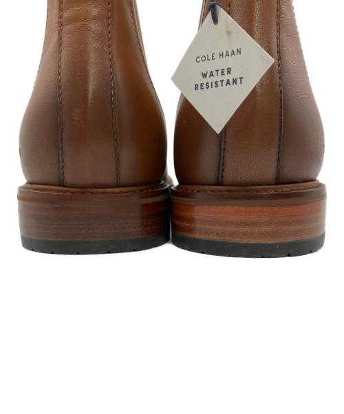 COLE HAAN（コールハーン）COLE HAAN (コールハーン) サイドゴアブーツ バークシャー ラグ チェルシーブーツ ブラウン サイズ:9 1/2の古着・服飾アイテム