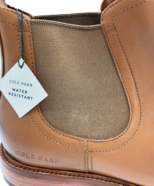 COLE HAAN（コールハーン）COLE HAAN (コールハーン) サイドゴアブーツ バークシャー ラグ チェルシーブーツ ブラウン サイズ:9 1/2の古着・服飾アイテム