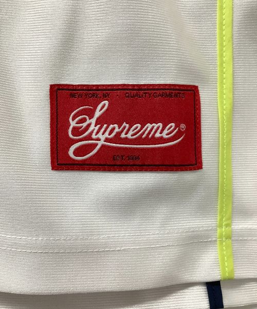 SUPREME（シュプリーム）SUPREME (シュプリーム) タンクトップ ホワイト×ネイビー×ライム サイズ:Mの古着・服飾アイテム